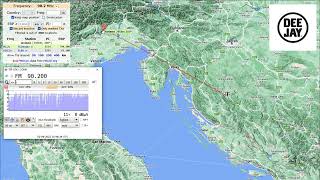 [Tropo] FM DX - Radio Deejay 90.2 MHz from Aviano Italy - received in Bosnia 295 km (02.09.2022)