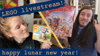 LEGO Livestream! Happy Lunar New Year! Building the Story of Nian!