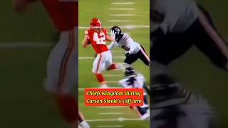 Chiefs' Carson Steele goes beast mode on Bears