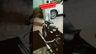 Instalación de manillar alto Harley Davidson Iron 883