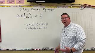 College Algebra - Solving Rational Equations - Example 3