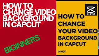 How to change video background