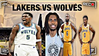 BRONNY AND BRON JAMES MADE HISTORY!!! | LAKERS VS TIMBERWOLVES NBA HIGHLIGHTS| CRAZY REACTION