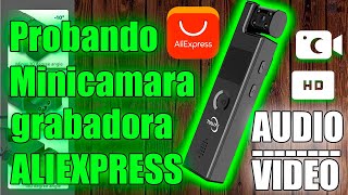 Probando mini camara de aliexpres