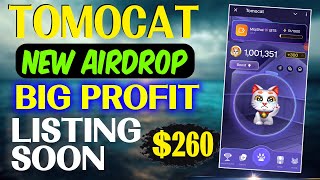 Tomocat Airdrop - Tomocat Airdrop Listing - Tomocat Airdrop Real or Fake - Tomocat Airdrop Withdraw