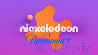 Nickelodeon on Paramount+ ad parody (my version)