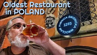 I Visited the Oldest Restaurant in Poland - Piwnica Świdnicka, Wroclaw