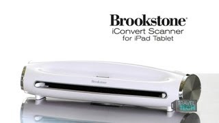 BROOKSTONE ICONVERT SCANNER Review - Travel Tech TV