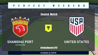 CHINA vs UNITED STATES | Tremendous Match | Season 23/24 [4K60] FIFA 23 #football #soccer