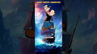 Popeye characters #shorts #quiz #popeye #cartoon #youtubeshorts #short