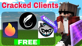 TOP 3 BEST Cracked Minecraft PVP & FPS Boosting Client for 1.20.1 ! [Java+Pojav]