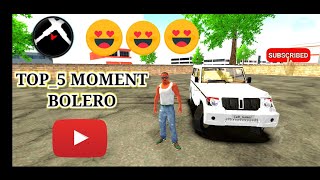 BOLERO TOP 5_MOMENTE||STUNT_DRIVER🤔#short #bolerocargame#cargame #car #scorpiolover