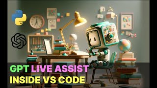 Fun way to code with GPT | Writes/rewrites python files in real time inside your IDE
