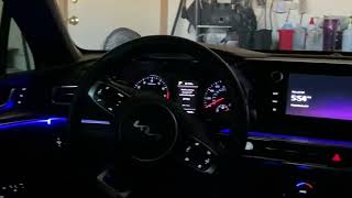 2022 KIA K5 GT LINE LIGHTING TRENDZ DRL BOARDS & AMBIENT LIGHTING