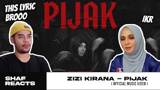 ZIZI KIRANA - PIJAK (Official Music Video) REACTION!