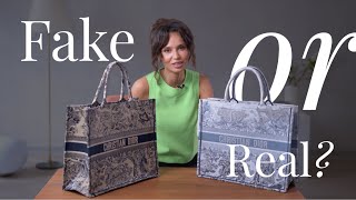 Оригинал или подделка: Dior Tote Bag