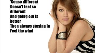 Hilary Duff   Come Clean with Lyrics