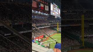 The Texas Rangers at Home beating the Chicago White Sox!