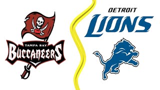 🏈 Detroit Lions vs Tampa Bay Buccaneers NFL Game Live Stream 🏈