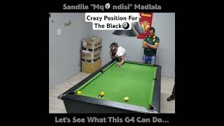 Insane Position For The Black😱🎱 #mqondisi #billiards #showyourtalenttotheworld #pool #snooker