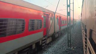 Dakshin Express overtaking Hyderabad bound Special Train