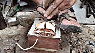 how to remove a transformer copper #copper #transformers