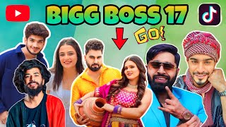 Bigg Boss 17 Mein Kon Kon Se Youtubers Aaye Gay 🤔 ? || Bigg Boss 17  Contestants List #bigboss