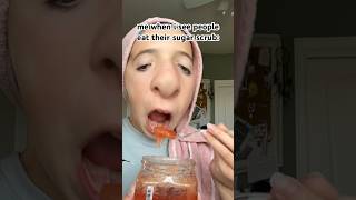 eating sugar scrub?🤨 #trending #goviral #funny #preppy #foryou #fyp #shorts #relatable #comedy