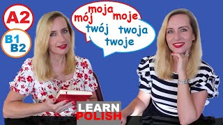 LEARN POLISH: MÓJ, TWÓJ (POSSESSIVE PRONOUNS, PART 1)/ ENGLISH SUBTITLES