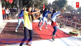 Aankh Marey O ladki Aankh Hindi DJ Song Tharu Dance 2020 // Tharu Dance Hindi Song 2018 // New Tharu