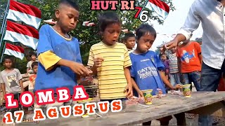 Lomba Tradisional 17 Agustusan | Lomba Makan - Spesial HUT RI Ke 76 🇮🇩 MERDEKA