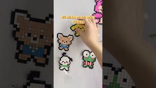 VẼ HÌNH PIXEL lớn để trang trí tường nhà 😱| Bò Cutie #diy #drawing #shorts