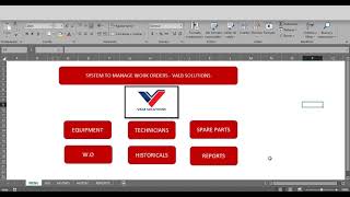 ✅ MACRO EXCEL WORK ORDER TEMPLATE 2024