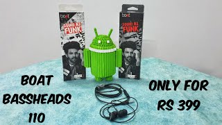 Boat Bassheads 110 wired earphones...! Best in Rs. 399 | Giveaway 🔥🔥🔥