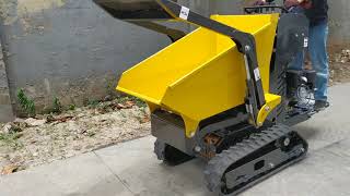 BY600 high quality track power barrow