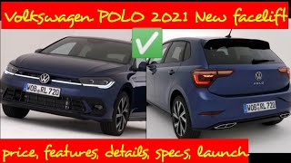 New Volkswagen POLO 2021- New Volkswagen Polo price in India - Volkswagen POLO Facelift 2021