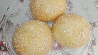 Homemade Burger Buns- burger buns recipe|#foodfiction