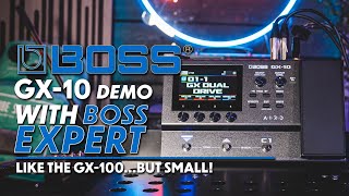 Boss GX-10 Multi Effects & Modeller | Big Power, Small Size!