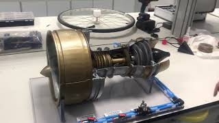 Modified Turbofan Pratt & Whitney PW1000G 3D printed with Form 2