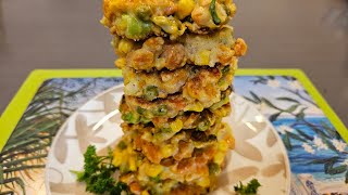 Easy Crispy Vegie Fritters