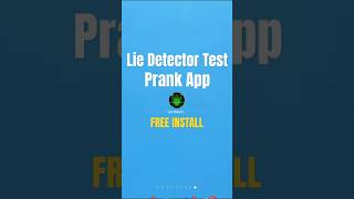 How to Install Lie Detector Test Prank App on android & ios