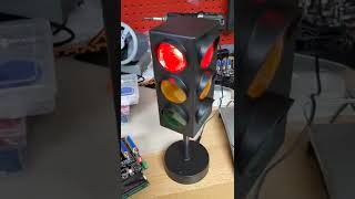 Modding a toy traffic light for use with AMC-AASD15A controller