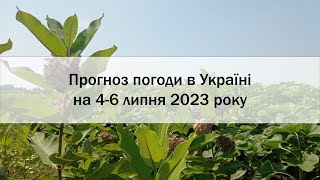 Прогноз погоди в Україні на 4-6 липня 2023 року