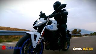 Αυτή θα τα βάλει με KTM DUKE 790 και YAMAHA MT07 SUZUKI GSX8S Test Ride Review Moto in Action