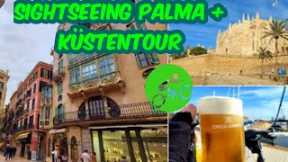 🏝 Mallorca Radtag Sightseeing-Palma und Abschiedstour entlang der Küste