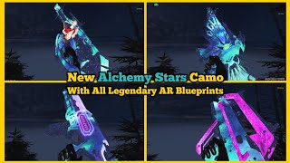 New Alchemy Stars Camo With All Legendary AR Blueprints In Night Mode