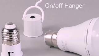 Rechargeable Battery Operated Light Bulb