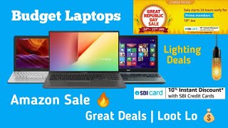 Amazon Great Republic Sale | Budget Laptops under 30k | Gaming Editing Coding etc 🔥