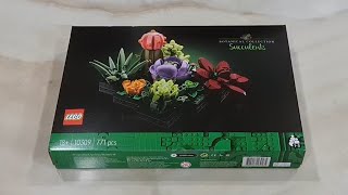 LEGO Icons Succulents 10309 | Speed Build