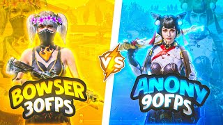 @anonygamingg  Vs Bowser Op | Can 30Fps Player Beat 90 Fps Player ?